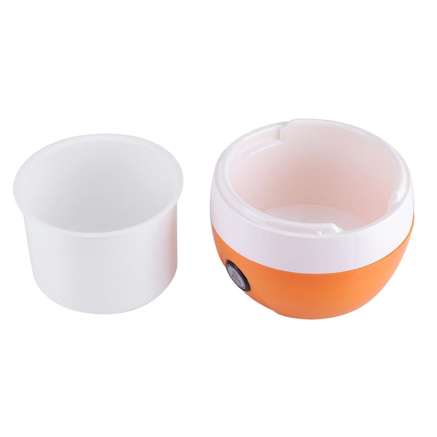 Bottom view of the yogurt maker with base. Bottom view of the yogurt maker with base.